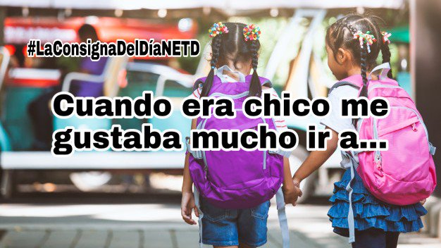 noestatododicho's tweet photo. LA CONSIGNA DEL DÍA
¿A dónde te gustaba ir cuando eras chico o chica? Contanos!! Deja tu comentario o envia un whatsapp al 3794714260 📲📲 y participa por un regalo de Garavano 🎁🎀 y un par de entradas de Cinemacenter 🎬🎥🎫🎟
#Corrientes #capital #tvtime #magazine https://t.co/y1sB0iFp9Y
