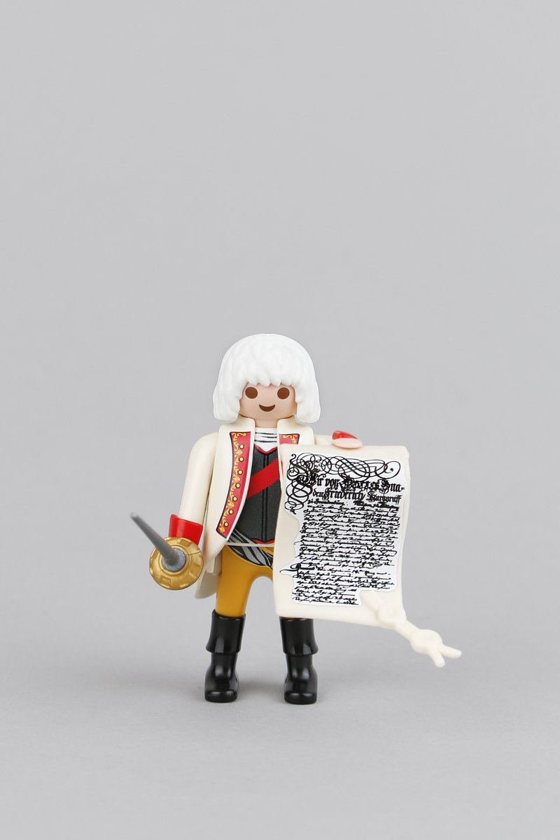 Clickeros_'s tweet image. Una nueva figura exclusiva en Alemania, se trata de Federico III, fundador de la Universidad que lleva su nombre en Núremberg y en cuya web se puede encontrar a un precio de 2,99€ #Playmobil fau-shop.de/PLAYMOBIL-Sond…