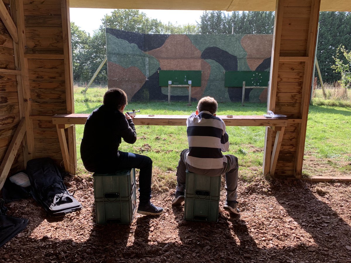 TheCryptSchool's tweet photo. Lunch consumed, now onto their next activity. Group E now doing paint balling @acornadventure. #Y7Residential #ThisIsCrypt #CryptSchool https://t.co/zjR4IQmkSE