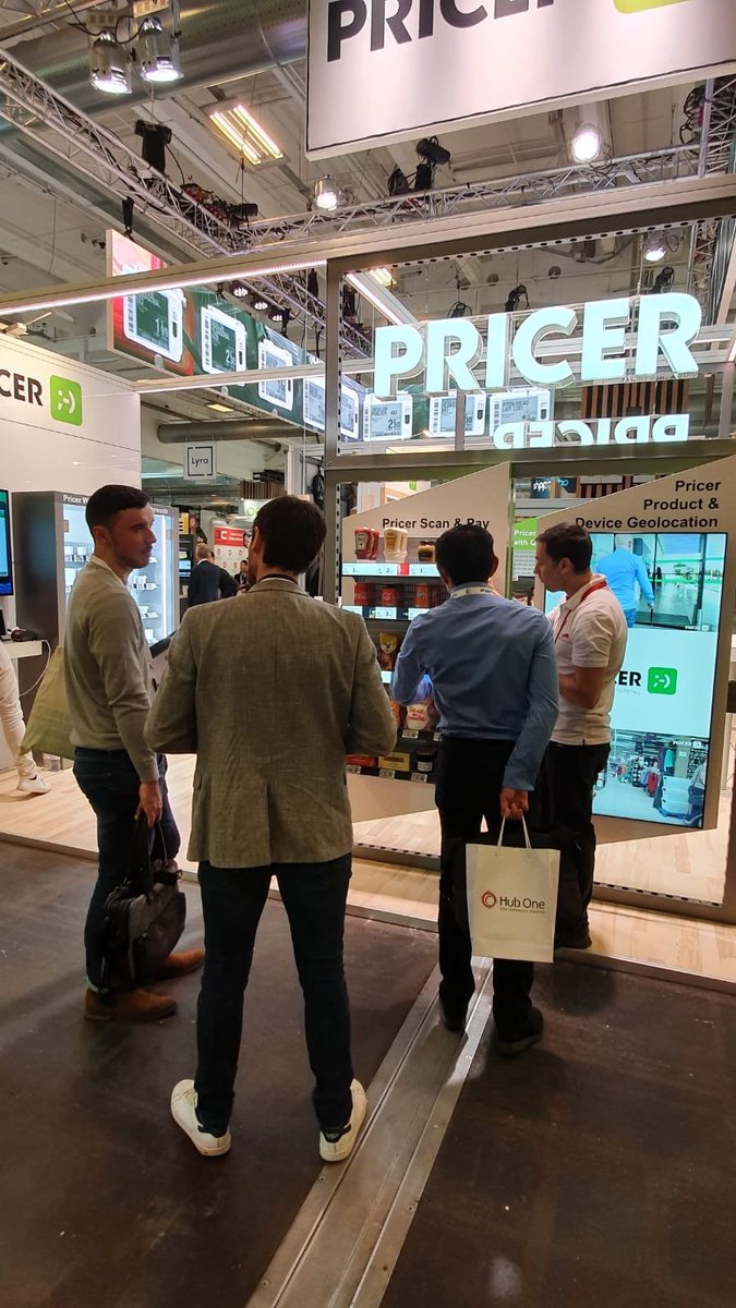 novisign's tweet photo. We are happy to present our #StretchDisplay solution for on-the-shelf pricing and promotion at #ParisRetailWeek (#EquipMag) 2019 started today. Come to meet with the NoviSign French team at booth J23, at the @PricerAB compound. https://t.co/G5qrPq1lsP