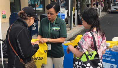 UWSCERT's tweet image. Queens Division 3 CERT members greeted passersby and offered Ready New York information at the Forest Hills Street Fair. #PrepareNow