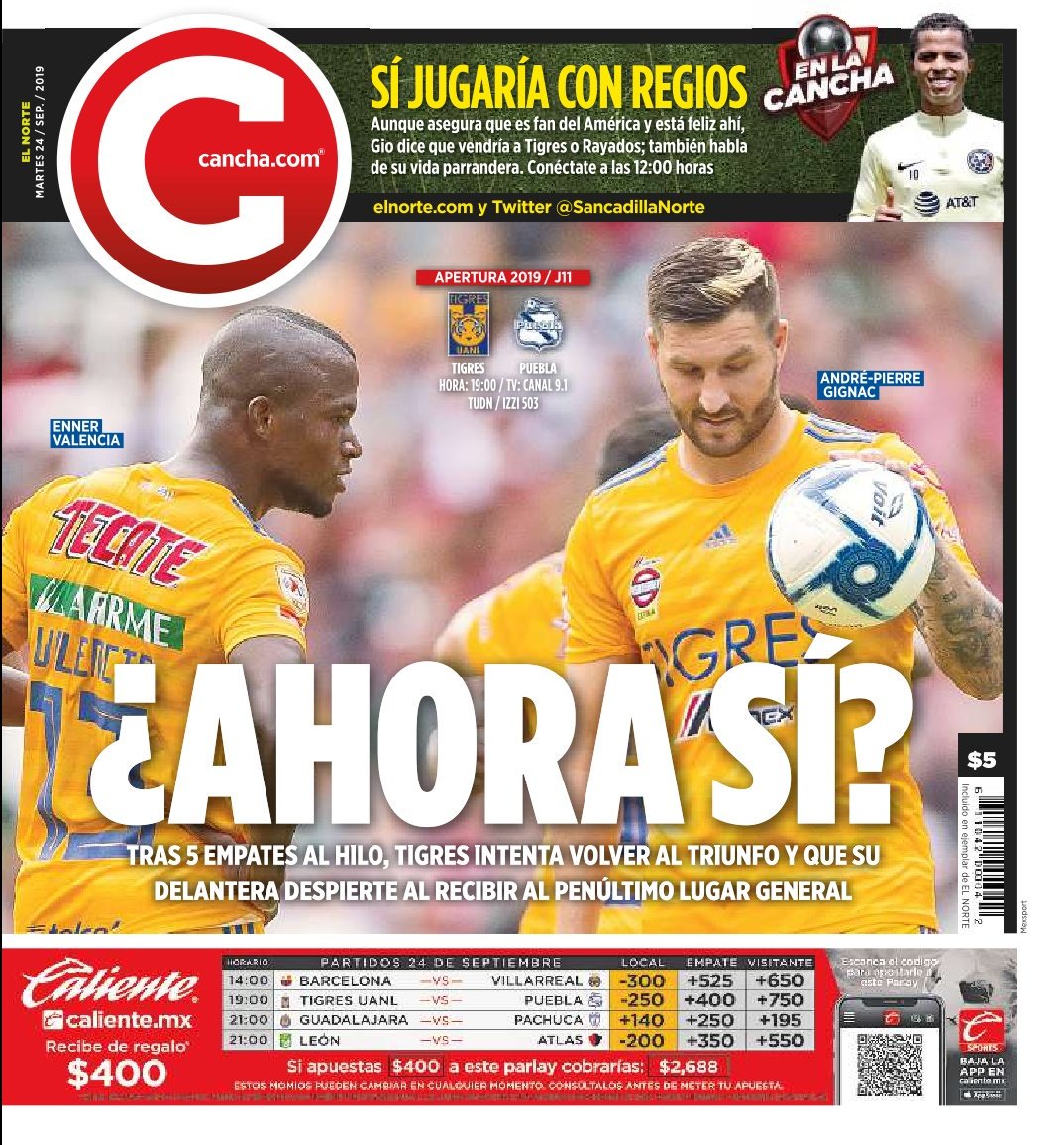 SancadillaNorte's tweet photo. La portada de @CANCHAELNORTE https://t.co/Ao7ULVWwtp