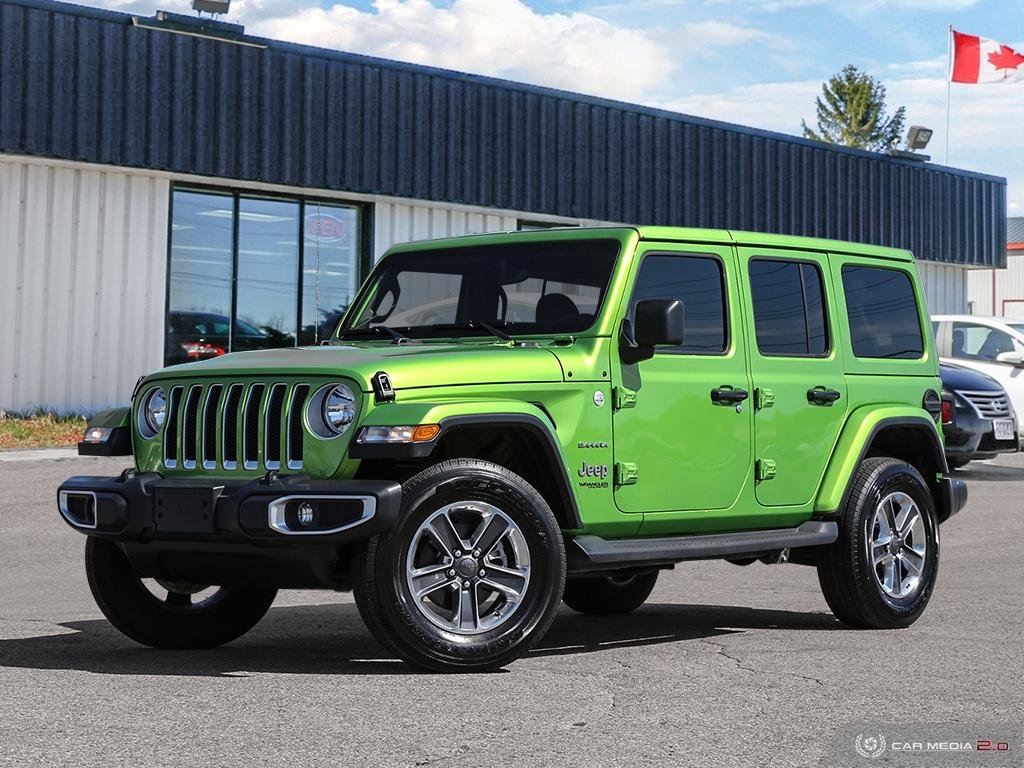 AutoChoiceSale1's tweet photo. 2019 Jeep Wrangler Unlimited Sahara 4X4
Beautiful bright green 4X4 Wrangler Unlimited with colour matching removal hardtop, alloy wheels, tinted windows.
.
.
.
#UsedCars #Barrie #AutoChoiceSales #QualityCars #Jeep #4X4 https://t.co/BY7vojV2OF