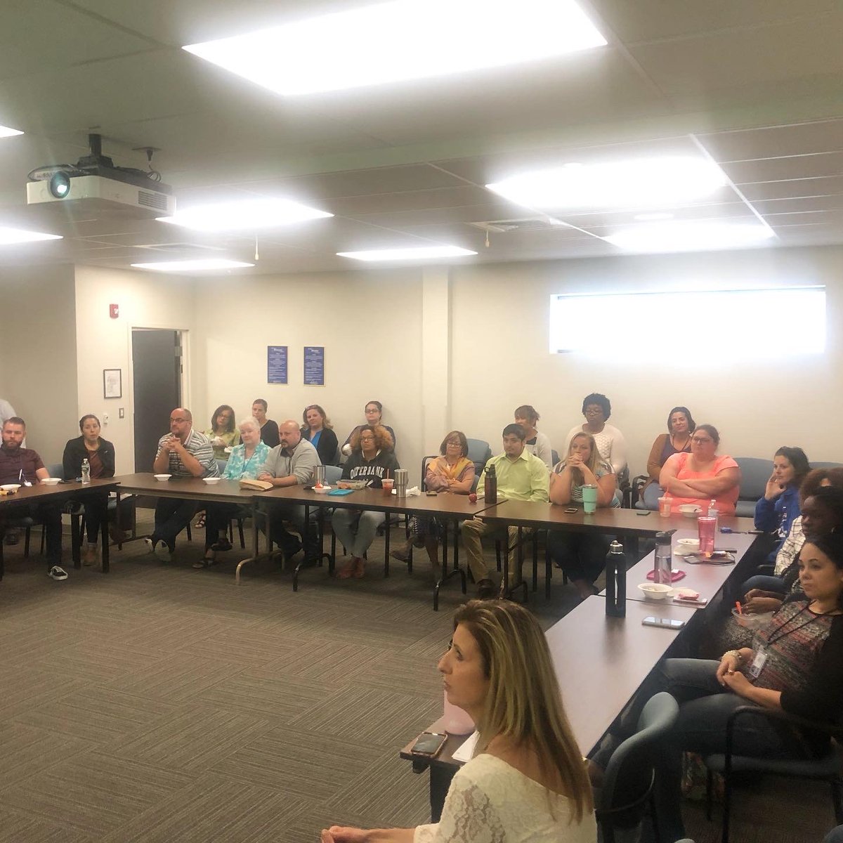 CSEC4CG's tweet photo. @ctdss (Middletown) hosted their CSEC kickoff event with a lunch and learn. Thank you to @unitedwayinc for sharing your goals and mission with the employees. #CSEC4CG #myCSEC #Connecticut #Middletown https://t.co/muuXUojlU5