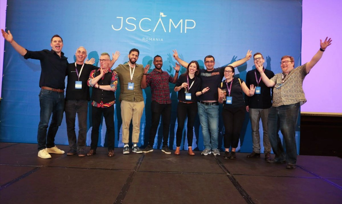 JSCampRo's tweet photo. It's a wrap! 💙 #jscampro https://t.co/biKtXovPaq