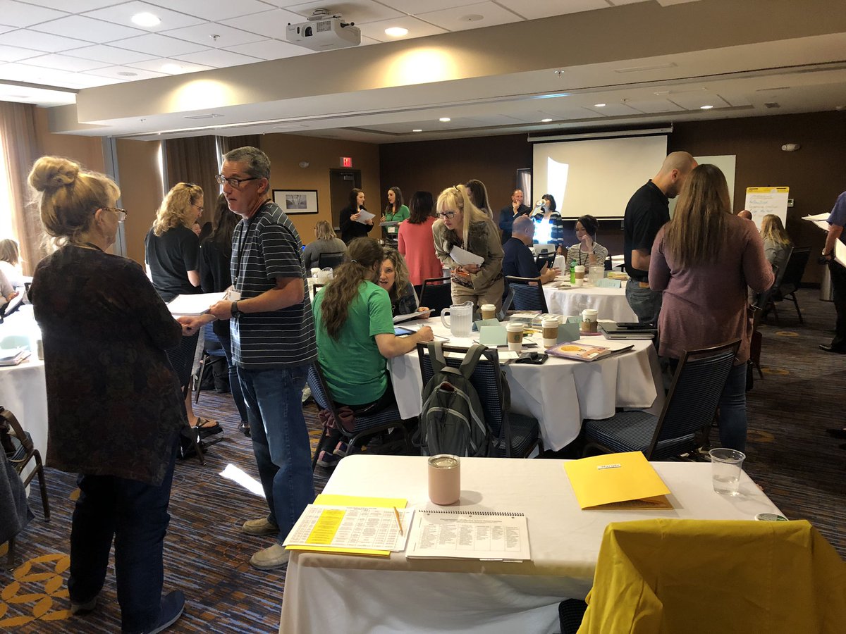 Day 1 of the Instructional Coaches Academy is off to a great start! #learningforward #NDTSS