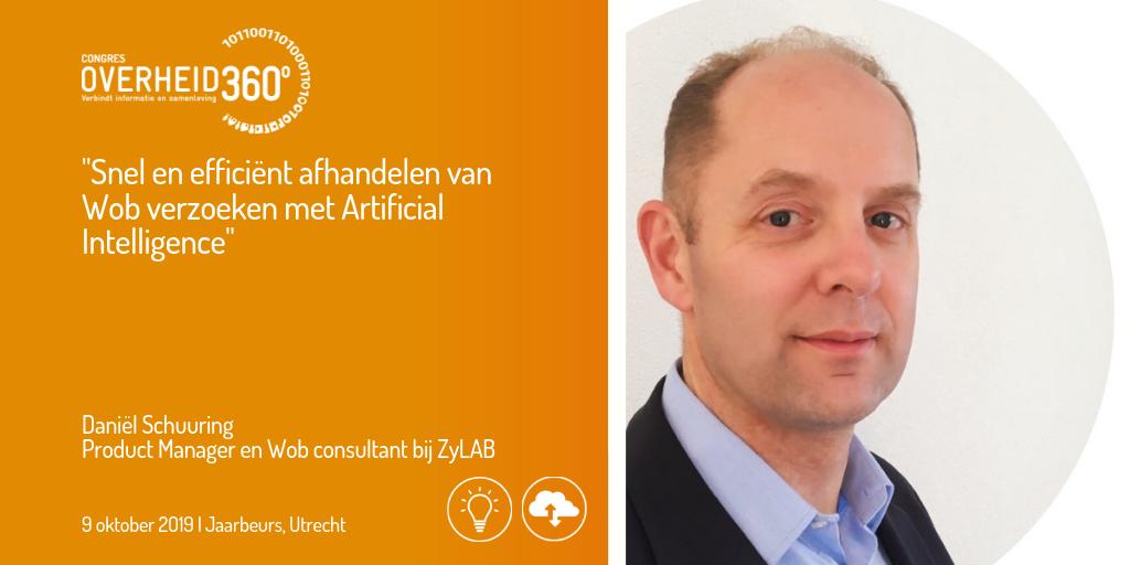 Snel en efficiënt #Wob verzoeken afhandelen? Zet Artificial Intelligence in! De software van ZyLAB analyseert en beoordeelt informatie snel. Wob consultant   Daniël Schuuring toont praktijk cases #Overheid360 bit.ly/2kNKnjE 
#outsourcing #ArtificialIntelligence