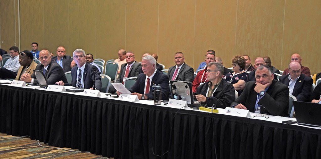 At today's annual conference, committees meet to discuss and address issues affecting CMV safety.