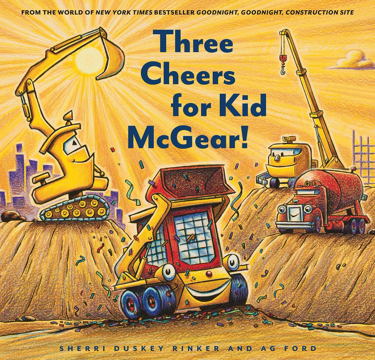 LK Literary Agency (@lkliterary) on Twitter photo Today's the day: Happy Book Birthday to KID MCGEAR, the newest member of the Goodnight Goodnight Construction Site Crew! SHE'S SMALL BUT SHE CAN DO IT ALL! <a href="/SherriRinker/">Sherri Duskey Rinker</a> <a href="/AGFordArt/">AG Ford</a> <a href="/ChronicleKids/">Chronicle Kids</a> facebook.com/LKLiterary/phoโฆ Today's the day: Happy Book Birthday to KID MCGEAR, the newest member of the Goodnight Goodnight Construction Site Crew! SHE'S SMALL BUT SHE CAN DO IT ALL! <a href="/SherriRinker/">Sherri Duskey Rinker</a> <a href="/AGFordArt/">AG Ford</a> <a href="/ChronicleKids/">Chronicle Kids</a> facebook.com/LKLiterary/phoโฆ