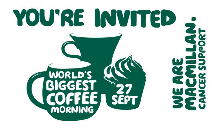 highfieldprop's tweet photo. We will be hosting the Macmillan coffee morning on Friday 27th September @ 1 Windsor Road, DN2 5BN. Please come along and join us. All donations and proceeds go to Macmillan cancer support. #macmillancoffeemorning #Macmillan #highfieldproperty https://t.co/K3TqixJAHE