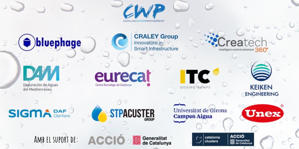CatalanWaterP's tweet photo. Segon dia de Fira a @WEFTEC 2019 a Chicago. Agenda de trobades amb altres clústers i actors rellevants del sector de l’aigua. 6 empreses en un estand conjunt, 2 associats amb estand individual, 2 centres de recerca i 2 empreses com a visitants en una gran delegació. https://t.co/HLtXpHKVA5