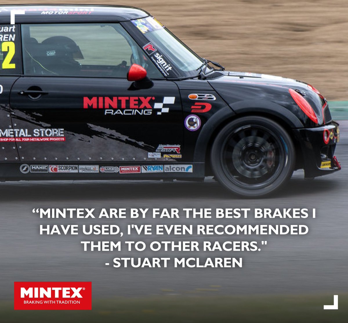 Mintex UK & Ireland (@mintexbrakesuk) on Twitter photo Looks like <a href="/MINIChallengeUK/">The Vertu MINI CHALLENGE</a> racer <a href="/mclaren0260/">Stuart McLaren</a> is just as big of a fan of our brakes, as we are of him! ❤️
#brakes #cars #brakepads #mechanics Looks like <a href="/MINIChallengeUK/">The Vertu MINI CHALLENGE</a> racer <a href="/mclaren0260/">Stuart McLaren</a> is just as big of a fan of our brakes, as we are of him! ❤️
#brakes #cars #brakepads #mechanics