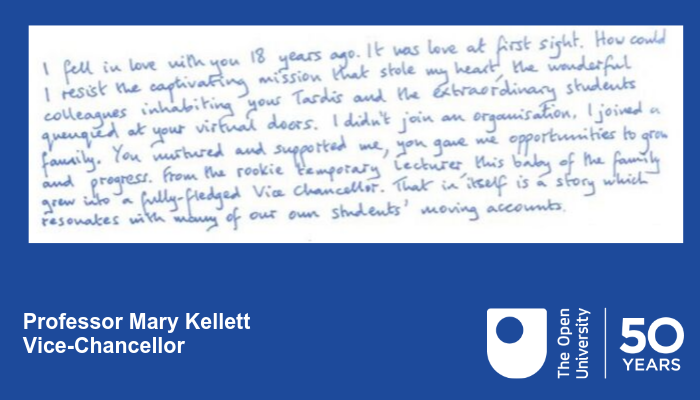 The Open University tweet media