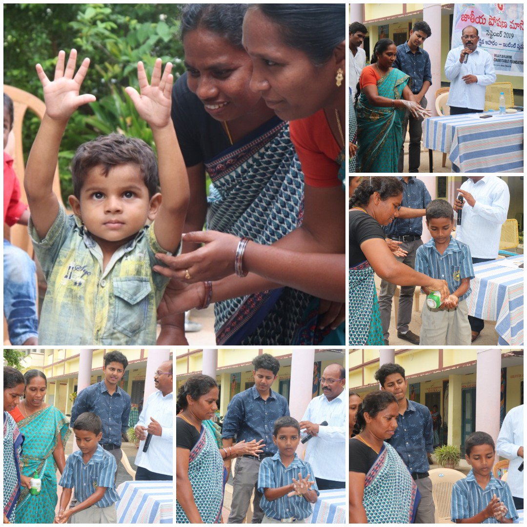 Mercurial9000's tweet photo. #PoshanMaah2019 Sensitizing school children on imp of Sanitation in our daily lives at SW hostels in Prakasam Dist. A.P
Hand Hygiene is the most imp measure to avoid the transmission of harmful germs &amp; infections and these kids are #DoingItRight 
@MinistryWCD @SPreraks @WCDAndhra https://t.co/rqhXsTWe9l
