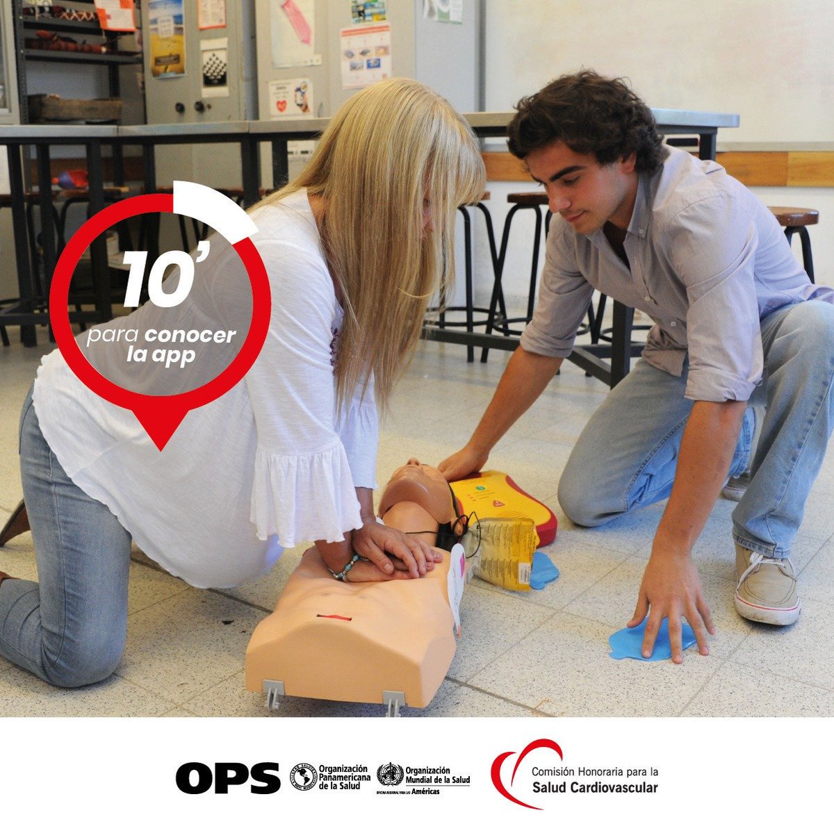 ¿Sabés que podés conocer dónde está el Desfibrilador (DEA) más cercano? Bajate la App CERCA para saberlo. 👉semanadelcorazon.com.uy/2019/salva-una… 
¡Podés salvar una vida!. #SemanaDelCorazón