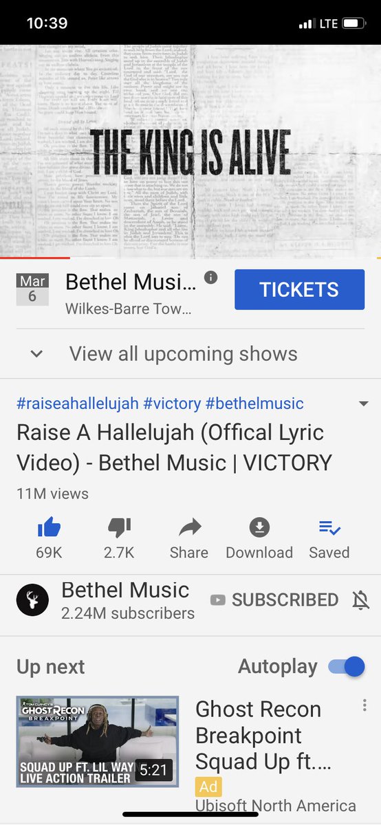 SOARwiththeLORD's tweet photo. Raise A Hallelujah (Offical Lyric Video) - Bethel Music | VICTORY https://t.co/dYYDu8wGtr via @YouTube https://t.co/GuAnoxCWFC