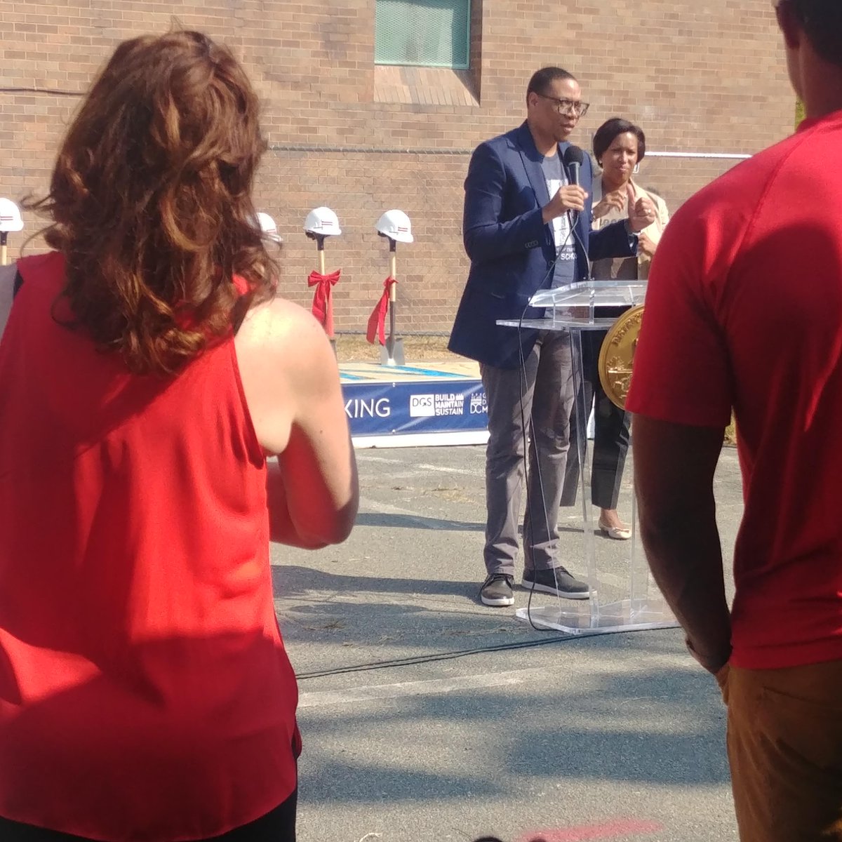 dcra's tweet photo. It's #TransformationTuesday and we were so delighted to join @MayorBowser and entire Banneker community for the ground breaking ceremony on Saturday, Sept. 21st celebrating the full modernization and expansion for Benjamin Banneker High School.
#EveryDayCounts #WeDC #DCRAatWork https://t.co/d7PHhmjUPq