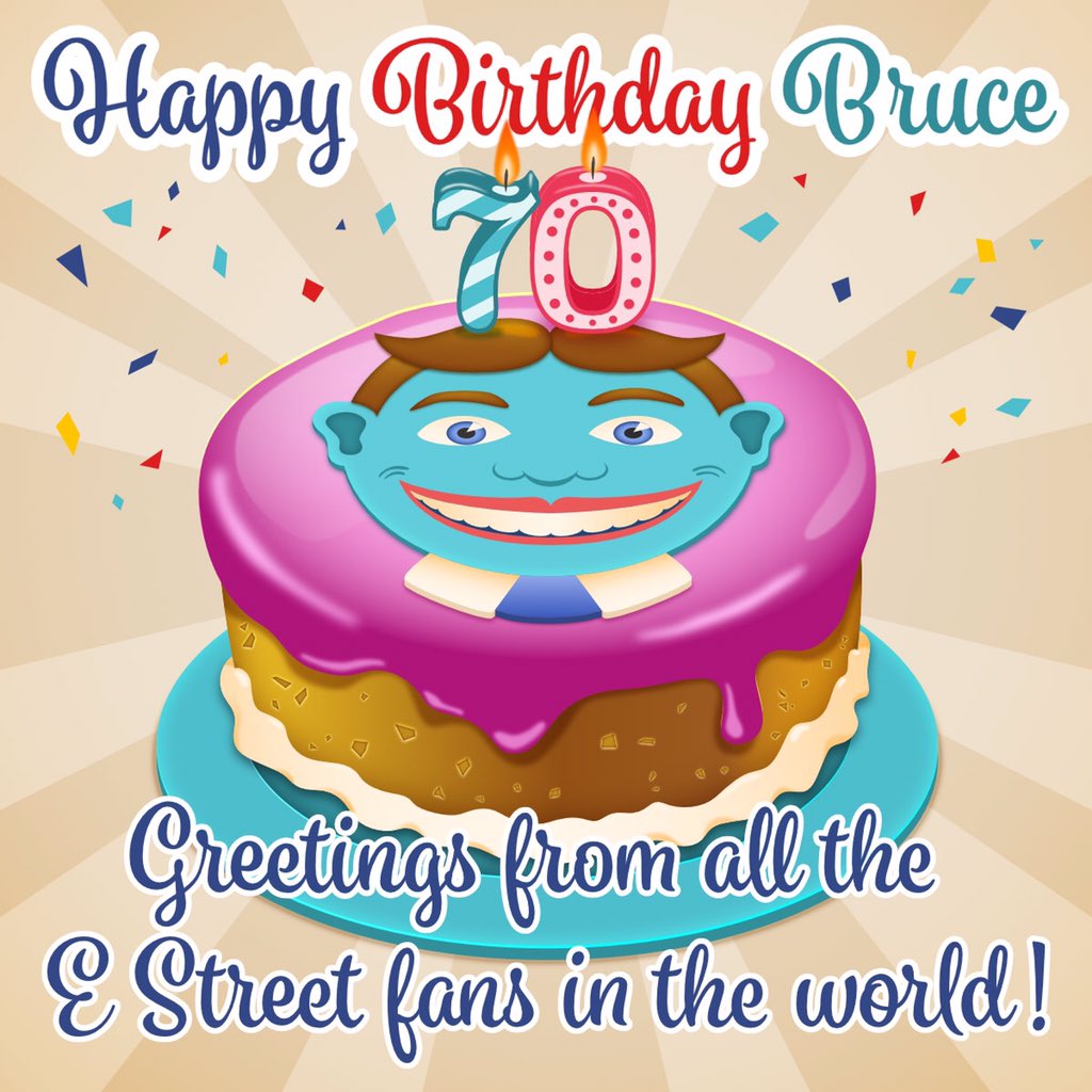 SoerenJuhl's tweet photo. THANK YOU all E Streeters for retweeting and sharing my Tillie-cake for Bruce @springsteen
I hope you all had a great day celebrating him and his great music and song writing!
#BruceSpringsteen #Springsteens70th #Bruce70 #Springsteen70 https://t.co/YoziBc7isQ
