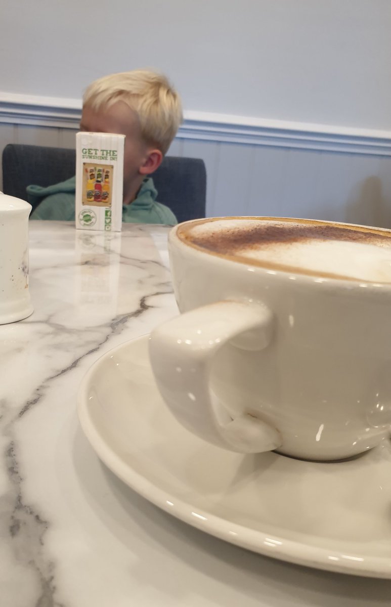 Just coffee &amp; juice today at <a href="/TwigandSpoon/">Twig and Spoon</a> but the food looked amazing!!! They asked if we had booked when we arrived so obviously a popular spot for lunch! They found us a seat &amp; no problem that we just wanted a drink.
Very friendly staff, nice coffee &amp; gonna come back for food