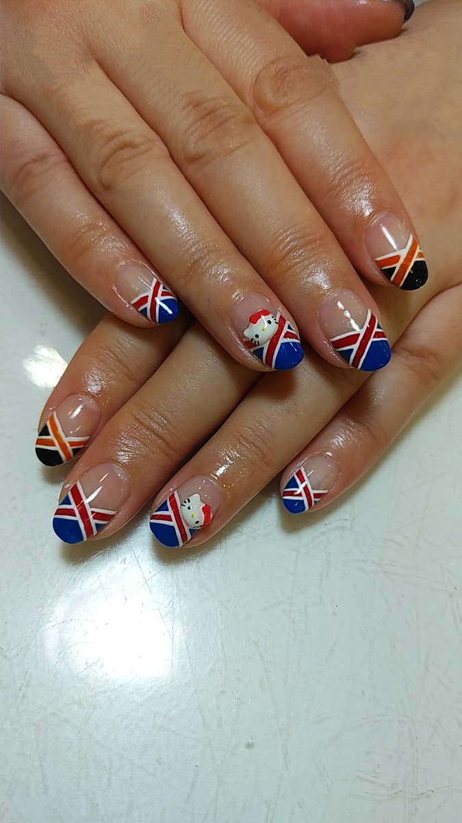 Hashtag ユニオンジャックネイル Su Twitter