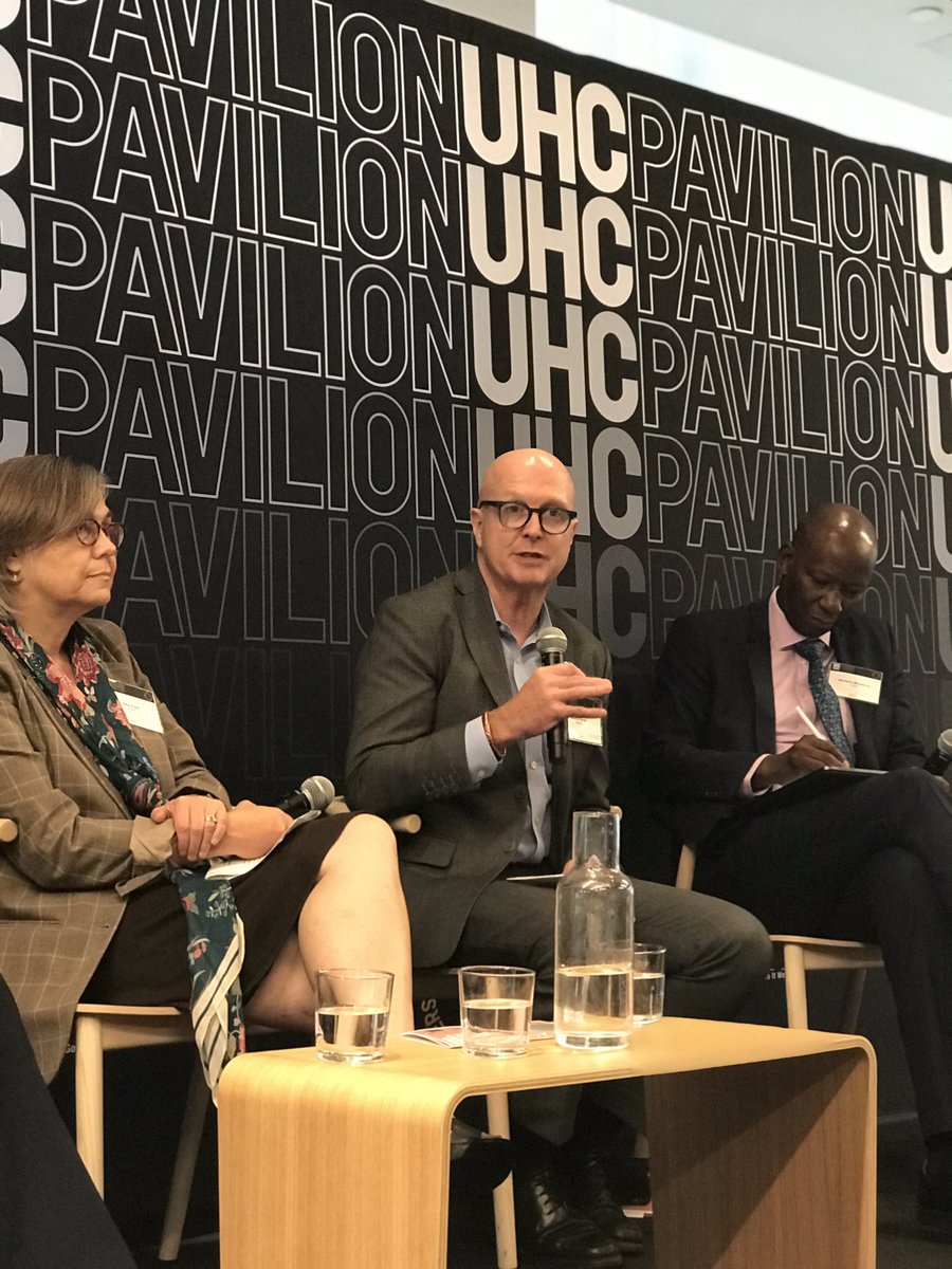 .@SteveDavisPATH on the mindset change required in #DigitalHealth towards patient centricity by shifting
1️⃣ supply to demand driven solutions catered to patient needs/ease
2️⃣ creating solutions for patient self management vs only for care providers 

<a href="/devex/">Devex</a> <a href="/Philips/">Philips</a> #UNGA #UHC