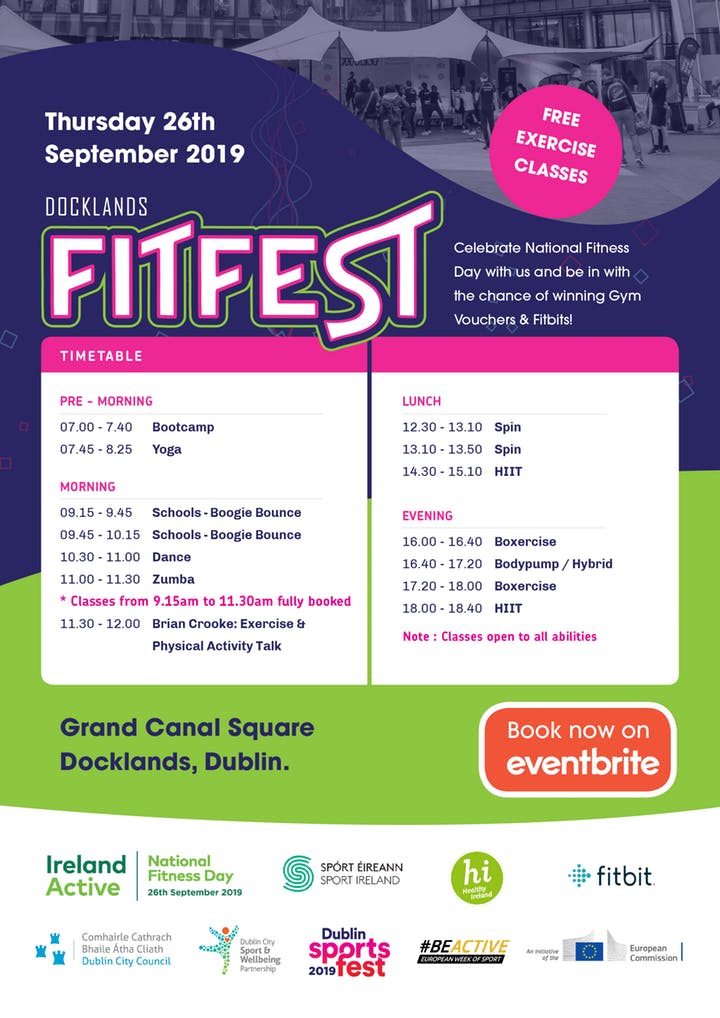 PMLGroup's tweet photo. Dublin Sportsfest is on this week. Check out events @ https://t.co/Qtny0X7oPB #Thisismydublin
 #BeActive #dublinsportsfes #GetOOH https://t.co/vyL11W8w79