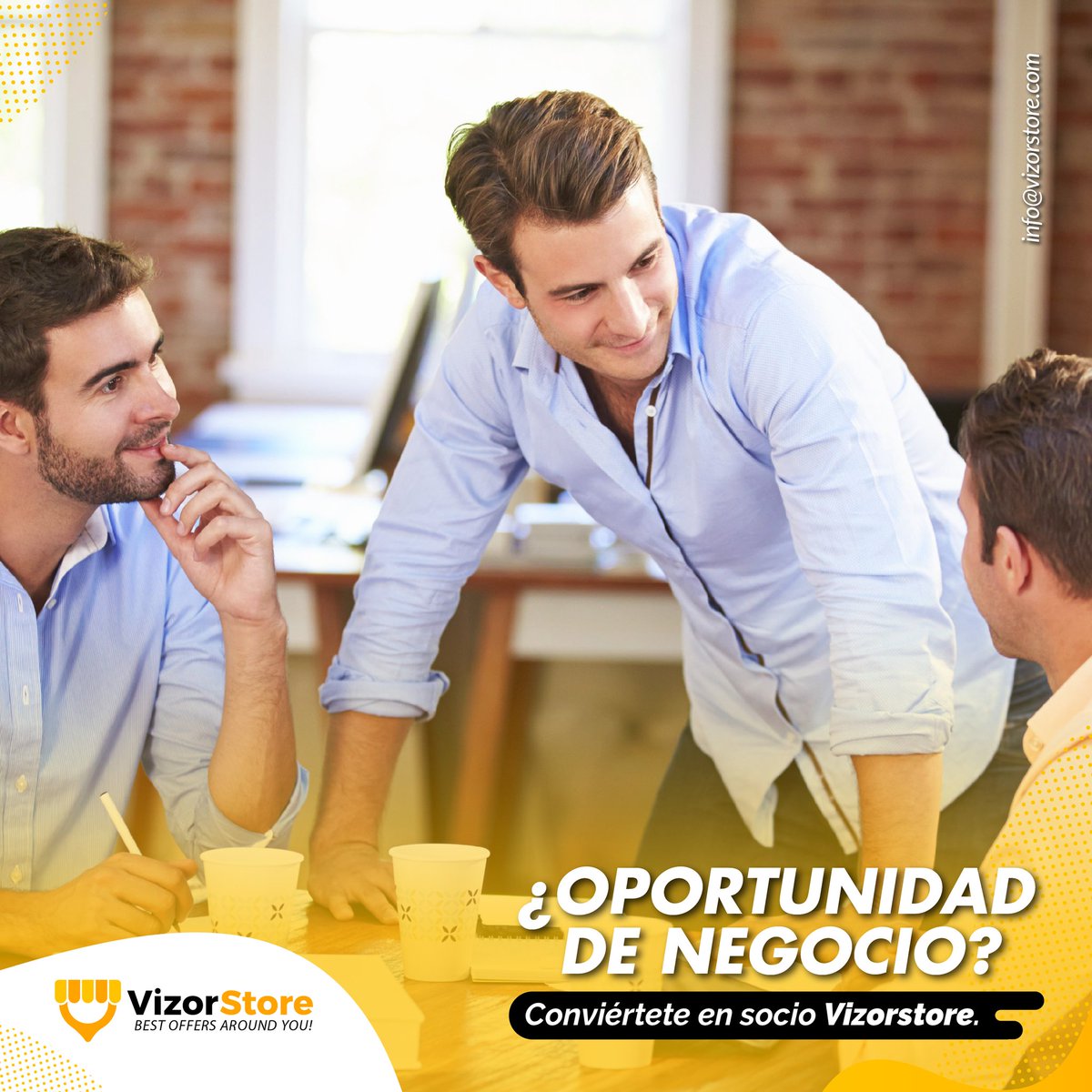 VizorStore's tweet photo. ¿Oportunidad de #negocio? 👨‍💼 Únete a la lista de socios #vizorstore y administra tu tiempo ⏰ mientras generas dinero. 🤑. ¡Así de fácil es comenzar tu propio negocio! 🤳
.
.
Consulta todos nuestros planes desde nuestra página  👉https://t.co/OxJeT75Oxi https://t.co/aLqRsCRr46