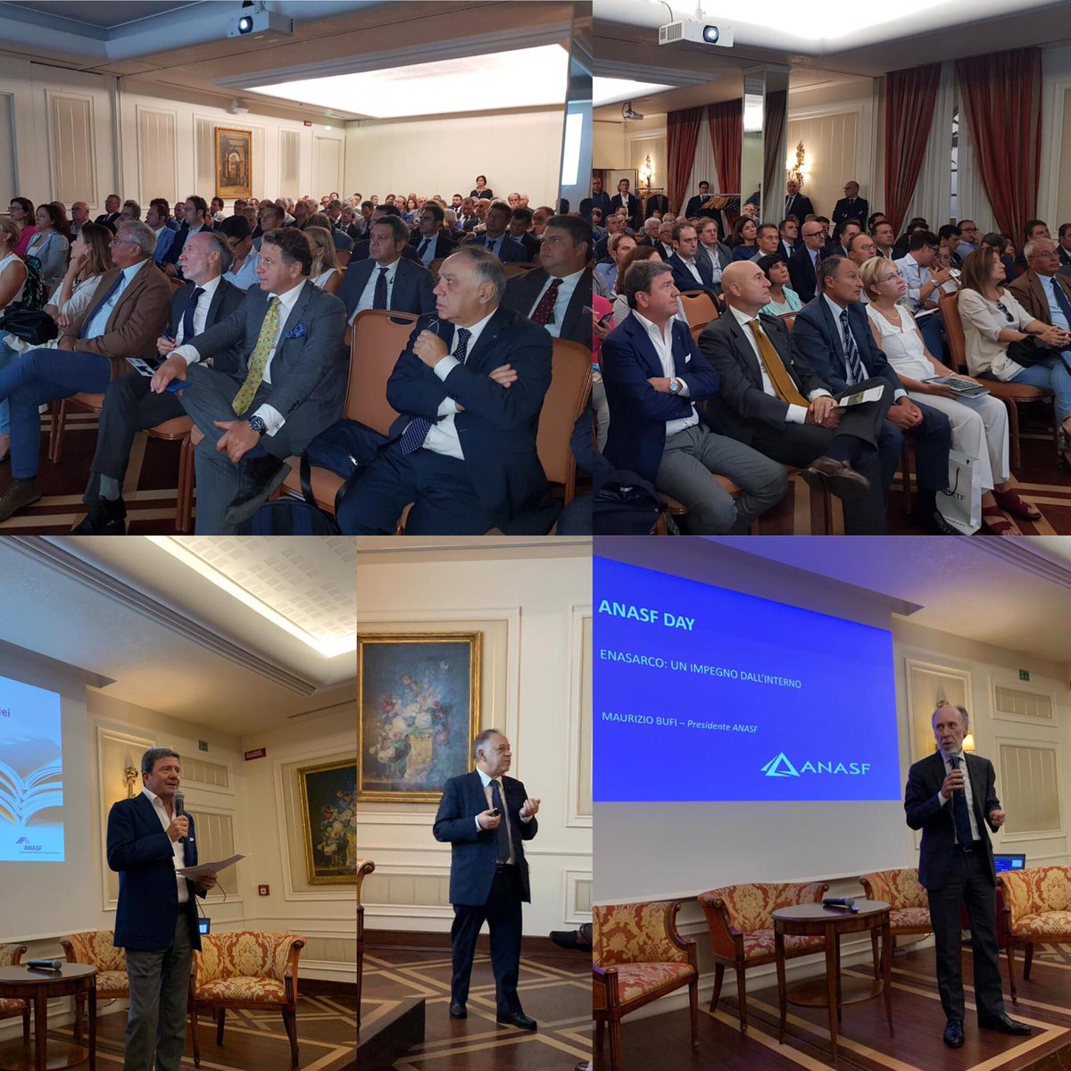 Si è parlato di previdenza fiscale del #consulentefinanziario ed #Enasarco all'Anasf day di oggi a Napoli. Ecco qualche scatto della mattinata di lavori. Il ciclo di incontri continua, leggi il programma completo su anasf.it/eventi/10337