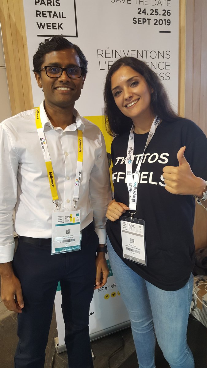ixesos's tweet image. #ParisRetailWeek  #MBAMCI  @AoudiSalma  Interview avec @jetpackdata . #data #IA Solution Saas  plug and play. 😎