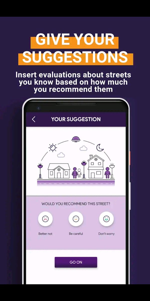 Oggi vi consigliamo di scaricare l’app “WHER”!
Vi informa sulla sicurezza delle strade, per quando tornate dall’università da sole e col buio. Più aumentano le recensioni, più ci sono informazioni complete sulla sicurezza di strade e città che non conoscete. 
Fateci sapere! ❤️