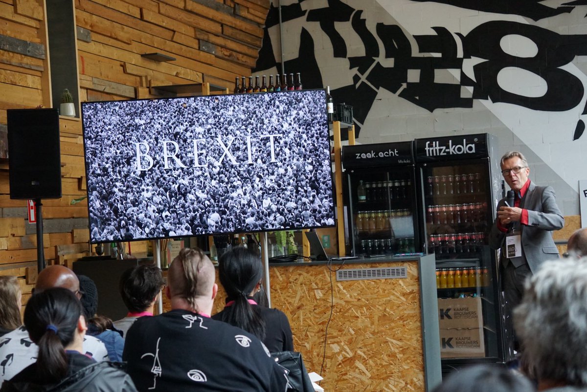 Bruno Maag of <a href="/DaltonMaag/">Dalton Maag</a> talks about Type &amp; Empowerment, tackling history and politics with letterforms. #AGIOpen #Rotterdam #InProgress