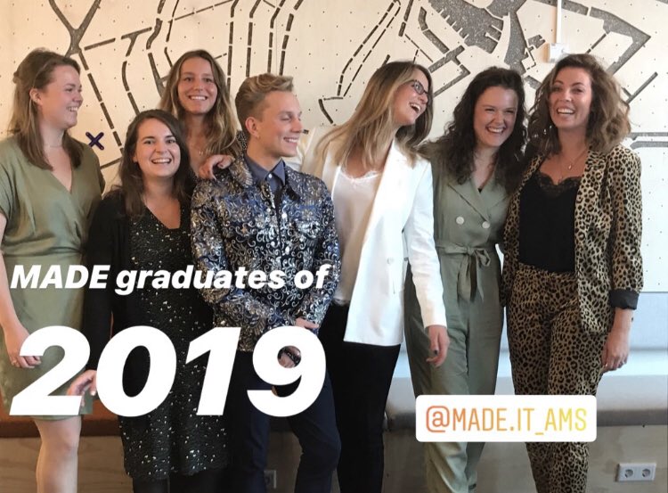 These are the first graduates of the #MScMADE. We are so proud of their pioneering spirit! Congratulations to all 🥳 #IR #metropolitaninnovators #urbaninnovation