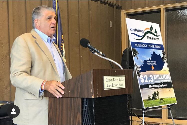 KYHouseGOP's tweet photo. A key initiative for the 2019 session was investing in our State Parks.
Through funds appropriated by the General Assembly, Barren River Lake State Park will receive a $2.3 million investment to improve facilities! #Restoringthefinest #TravelKY
https://t.co/yIgTq1tVWY https://t.co/kds4mJ31Zz