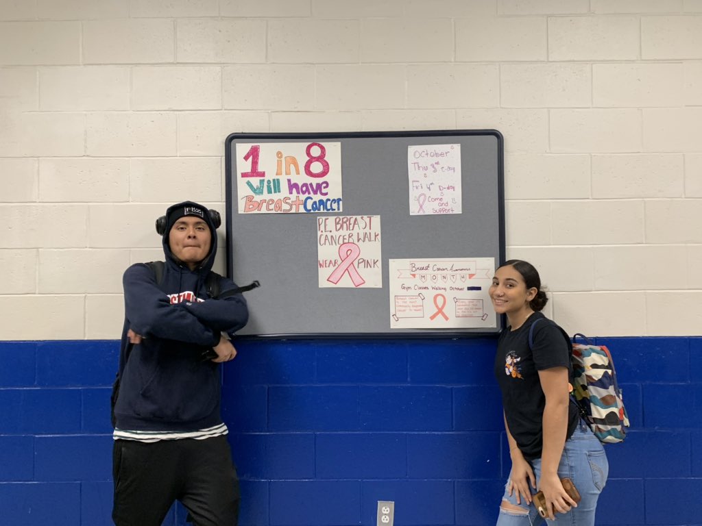 Nikki Inzano (@ninzano_ftps) on Twitter photo FHS Annual PE Breast Cancer Walk is next week Oct 3 & 4. Come out an support us. FHS Annual PE Breast Cancer Walk is next week Oct 3 & 4. Come out an support us.