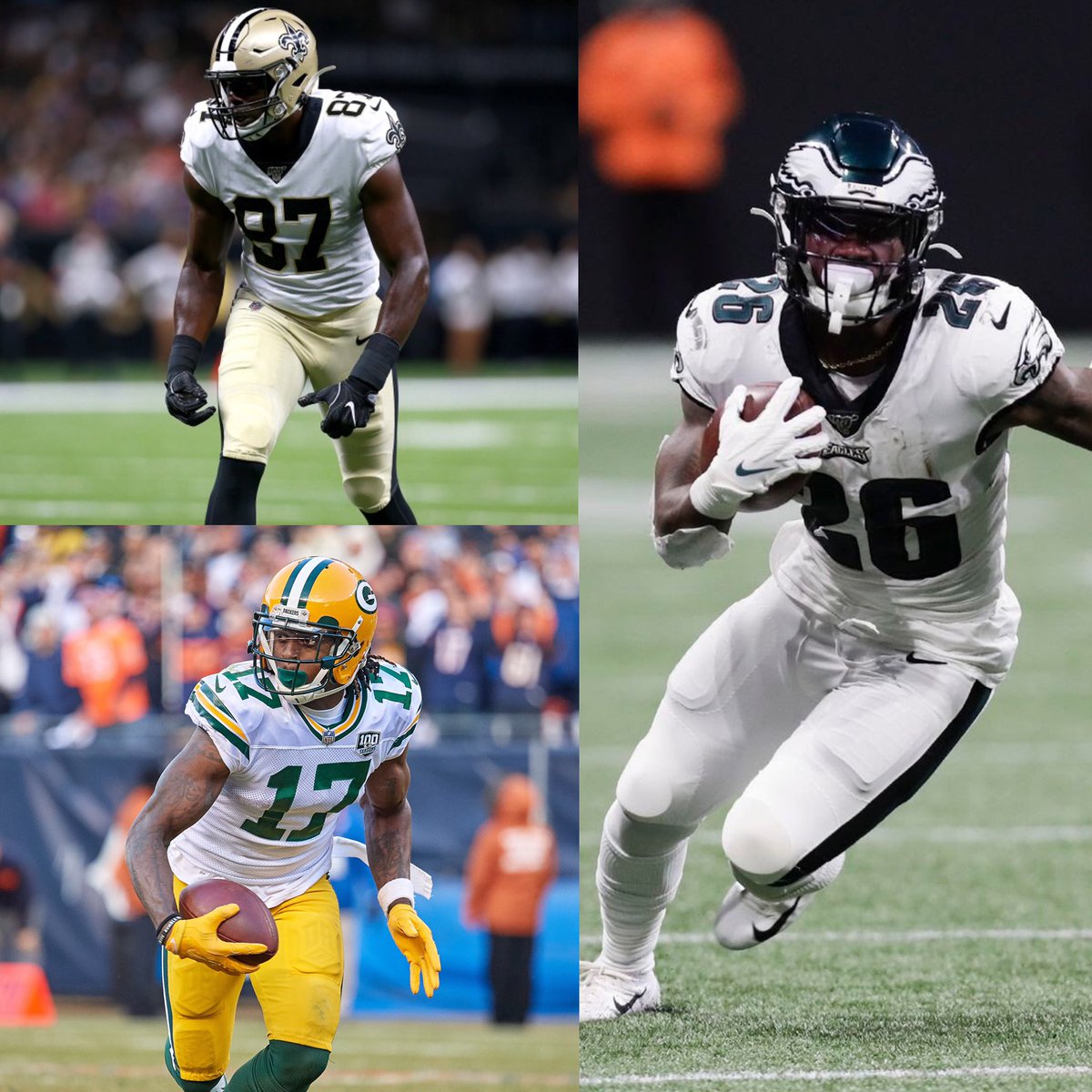 FlashFantasy_'s tweet photo. 🚨Trade Alert!🚨
Craig (@CBQB18) receives: Davante Adams, Miles Sanders and Jared Cook!
Logan (@logan_bailey6 ) receives: Austin Hooper, Philip Lindsay and Marvin Jones Jr.
Who won this trade?🏈⚡️ #FlashFantasy https://t.co/ODWB5Pqaqt