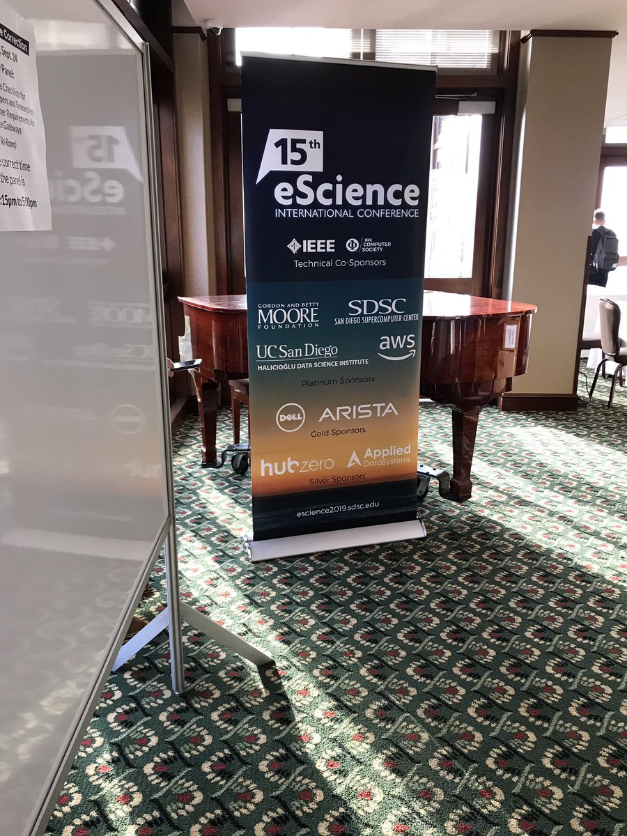 imranasif87's tweet photo. Attending the #eScience2019 conference and will present the paper in #ResearchObjects workshop. https://t.co/b7sgRSsnkj