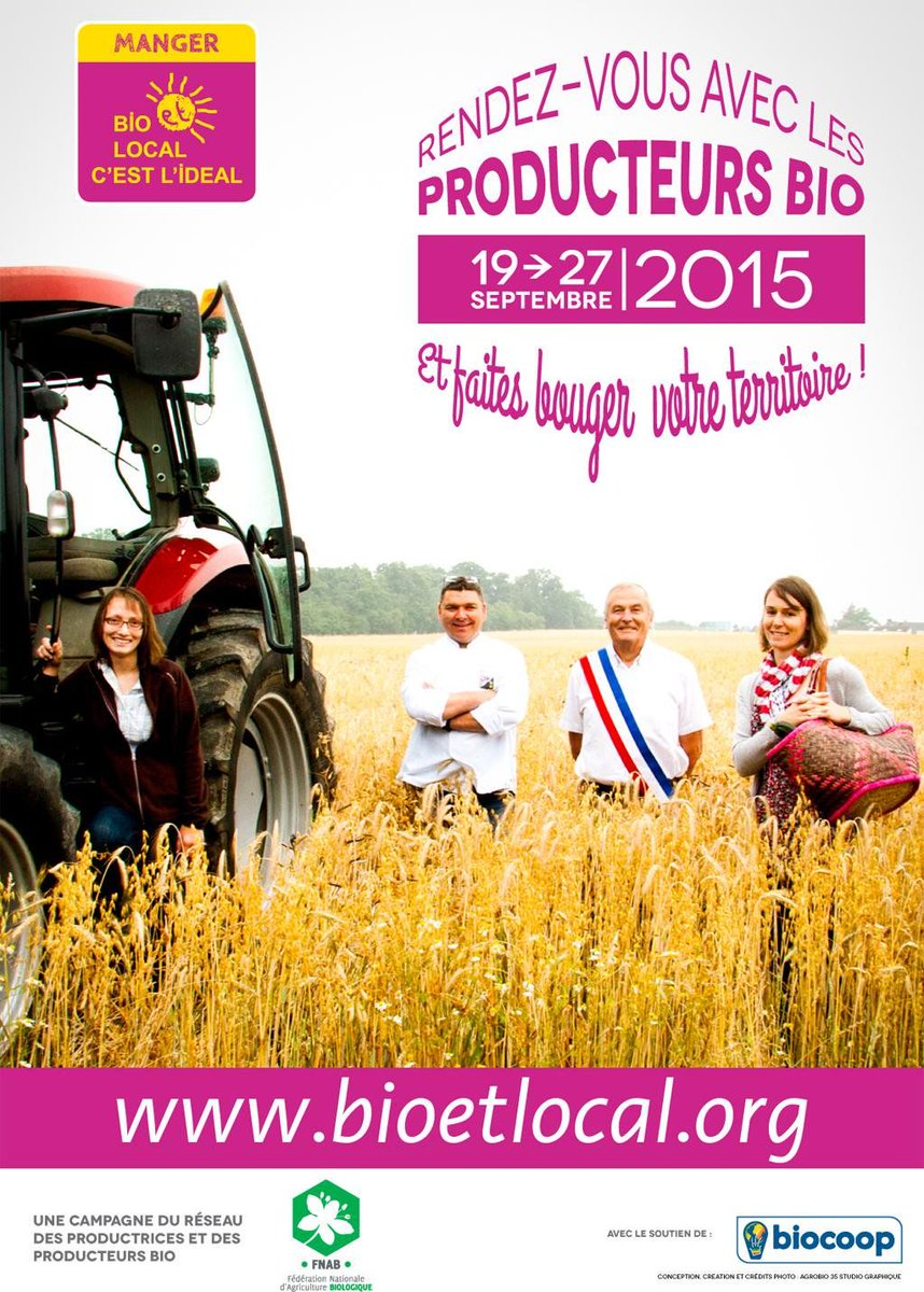 DES_Journal's tweet photo. Vos rendez-vous avec nos producteurs BIO de septembre 2019 https://t.co/2PsDKWkiR3 #bio #bioetlocal @BIOetLocal https://t.co/bGT1utGhSp
