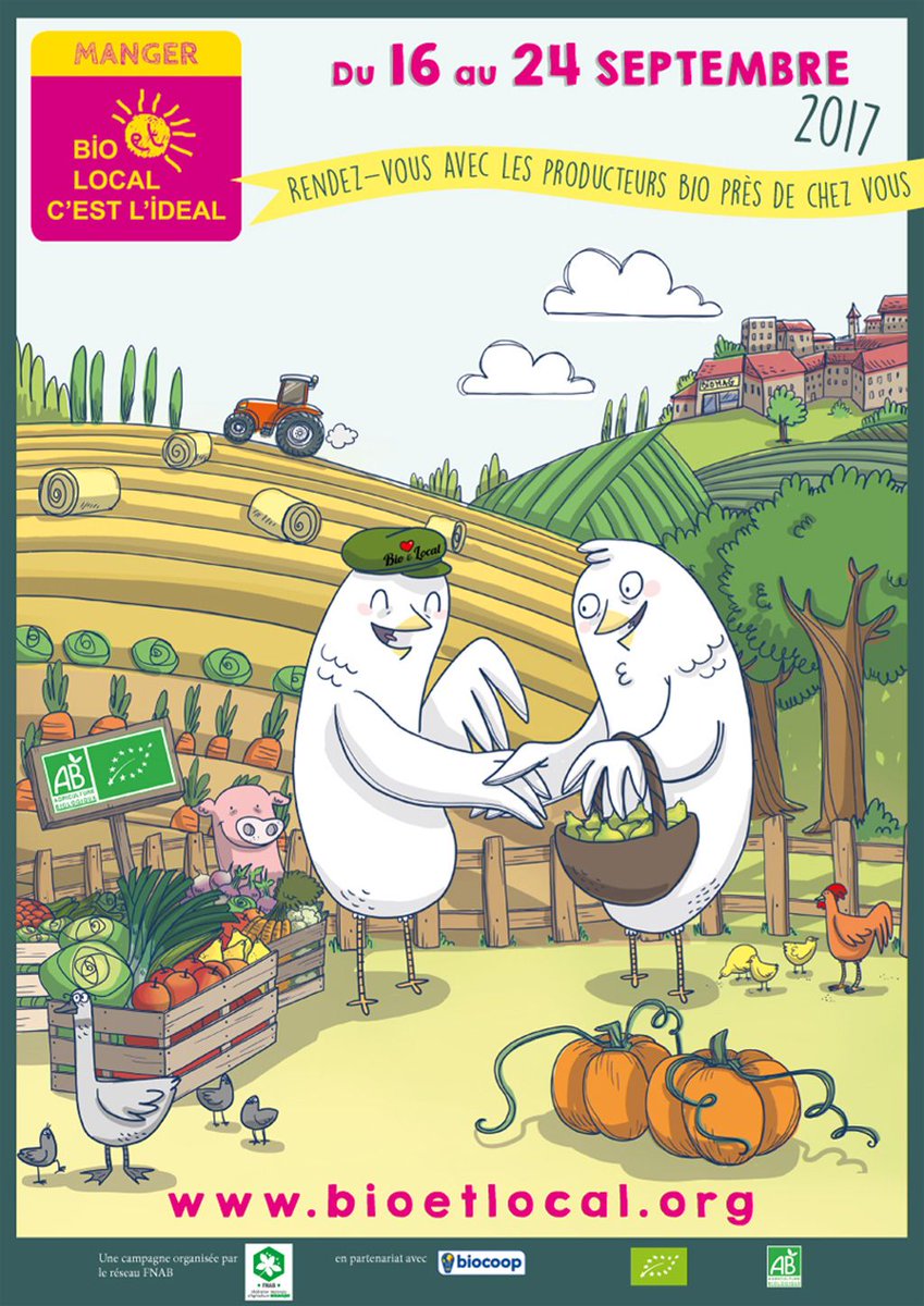 DES_Journal's tweet photo. Vos rendez-vous avec nos producteurs BIO de septembre 2019 https://t.co/2PsDKWkiR3 #bio #bioetlocal @BIOetLocal https://t.co/bGT1utGhSp
