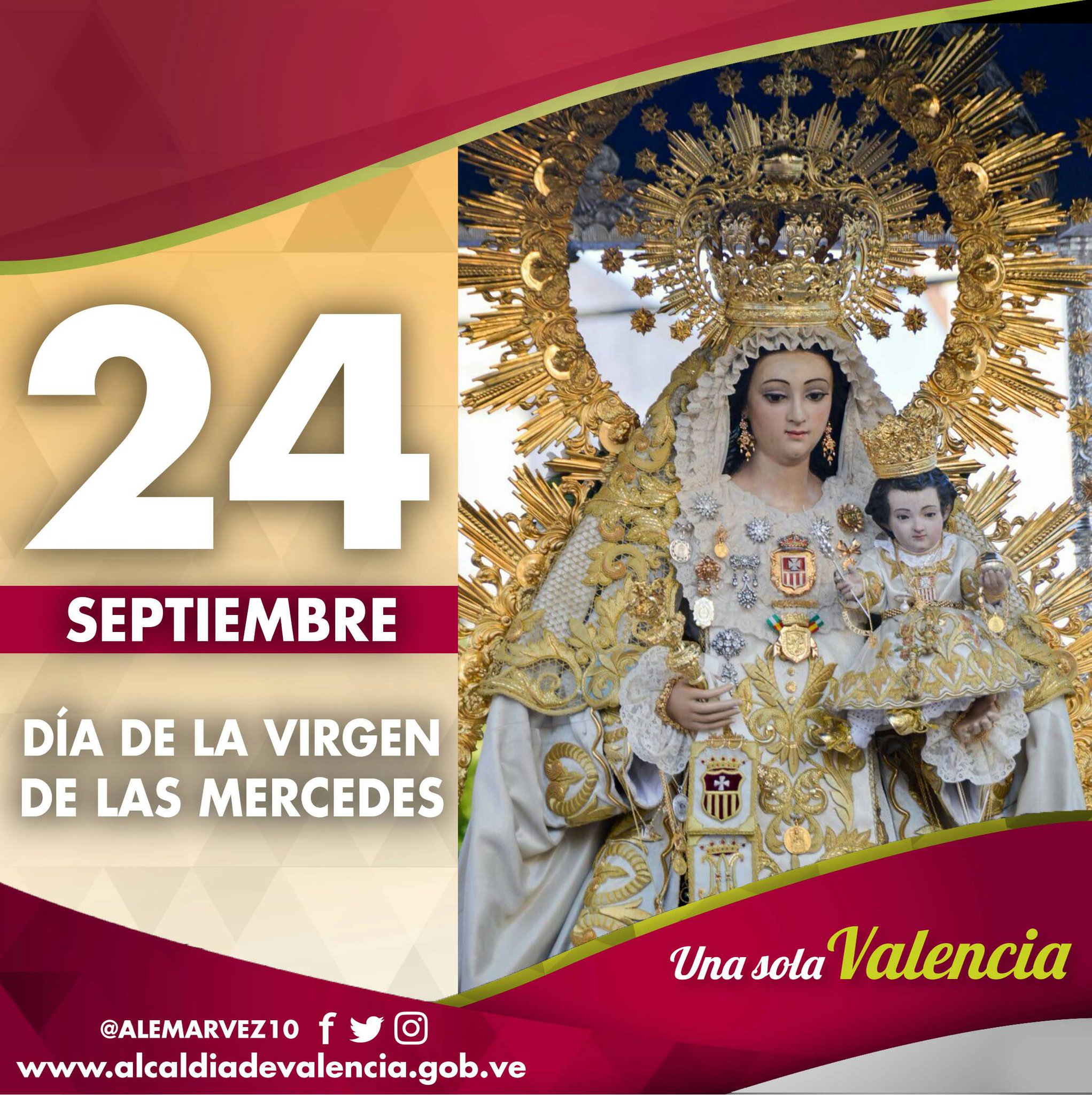 Dia De Nuestra Senora De Las Mercedes 24 De Septiembre