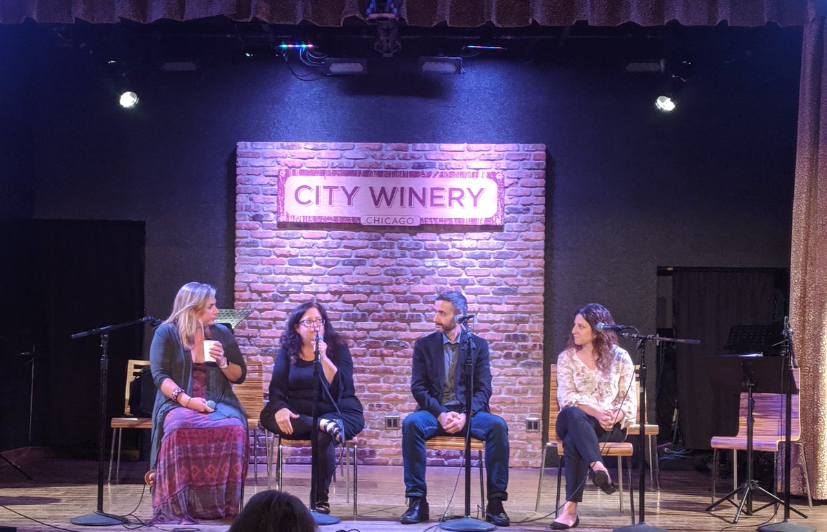 JCFSChicago's tweet image. Jessica Schaffer, Director of HIAS Immigration &amp;amp; Citizenship participated in a panel discussion Sunday as part of a staged reading of the play 8 Nights of Eight Nights to raise funds and awareness for #HIAS. Thank you to everyone who attended in support of HIAS! #JCFS