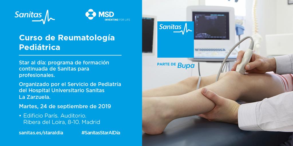 msd_es's tweet image. No se olvide que seguimos en directo con el "Curso de Reumatología Pediátrica"  ¡Sígalo en directo! Link para médicos bddy.me/34RISmL .Link para enfermería bddy.me/34VMaVZ
#DirectoMSD #SanitasStarAlDia