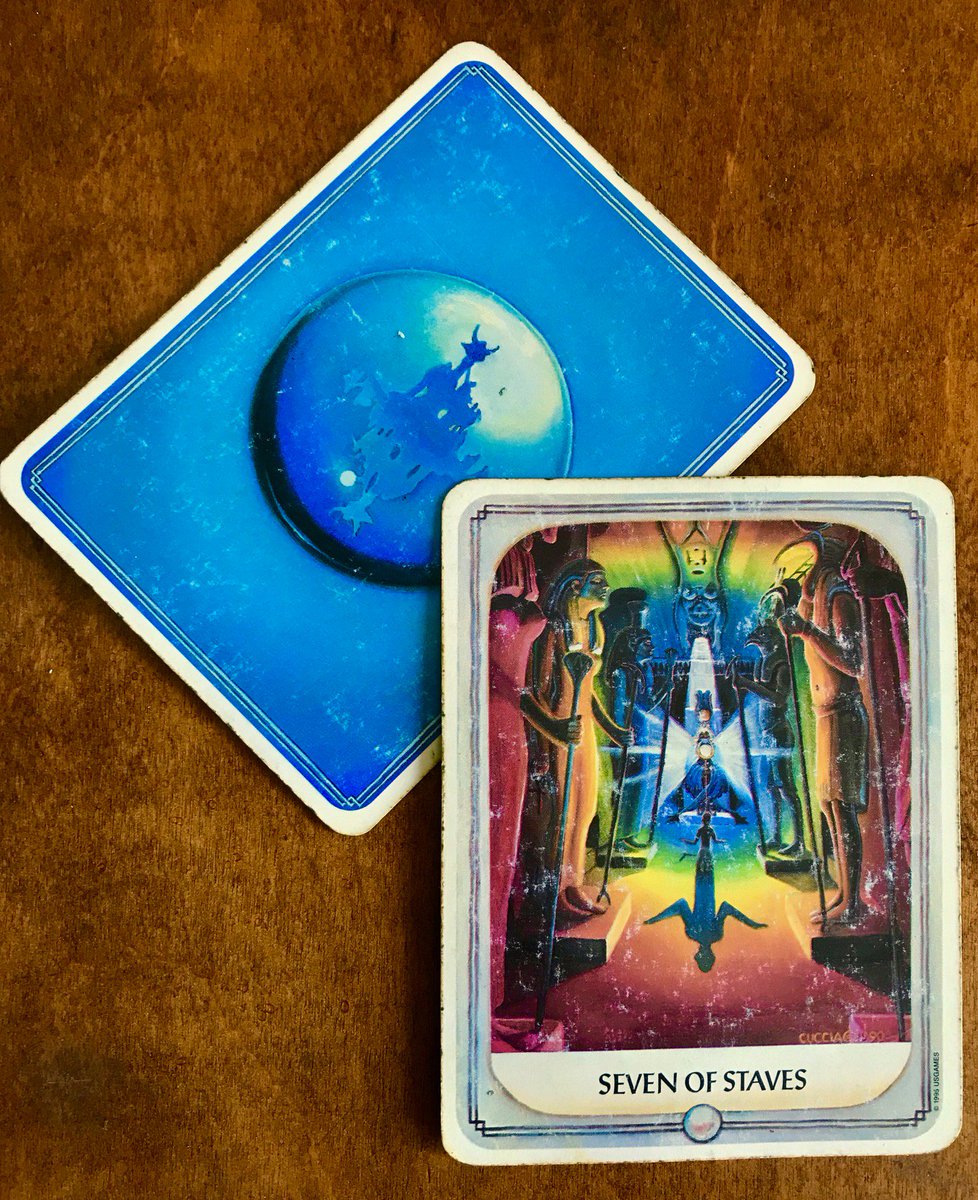 thewildhunt's tweet photo. #Tarot of the Week from @DivineDisturber:
"This week may offer the opportunity to cross thresholds into new endeavors, be it spiritual, magical, or mundane..."
🔮 Click for her full reading & the latest #pagan news: https://t.co/qIoLWQS4l9
#sevenofstaves #ancestralpath https://t.co/7QP9yWLHve