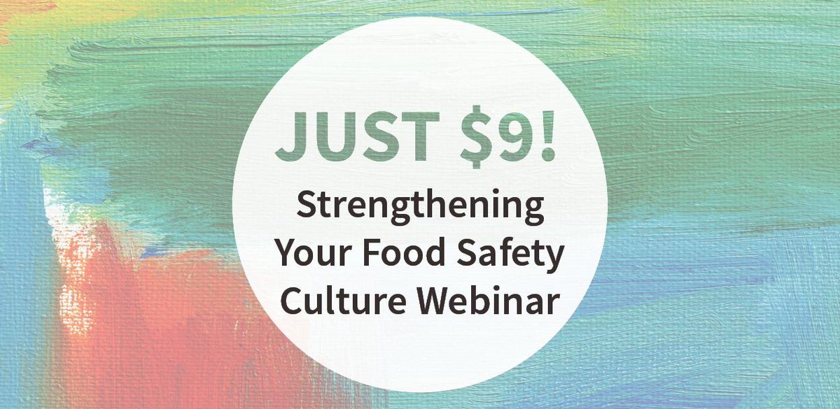 AIBIntl's tweet photo. We’re committed to helping your team develop a strong Food Safety Culture. During our Centennial Sale, get our Strengthening Your Food Safety Culture webinar for just $9 (usually $125). Code: 100YRS #foodsafety https://t.co/5QRuX0LUsd https://t.co/TYQyEvOaGj