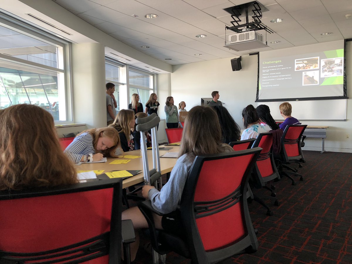 MrCoachK15's tweet photo. Our second presentation at @CincinnatiCares was great sharing @MyZvilleSchools @ZCHSHaiti’s story in our global connection in Bolivia, Haiti, &amp; Nicaragua! #ZCSstrong🦅 

We even had ZCS grad @AvaPilcher join as she’s a @uofcincy student who has traveled to Haiti &amp; Mexico with us! https://t.co/OODrAGTRD8