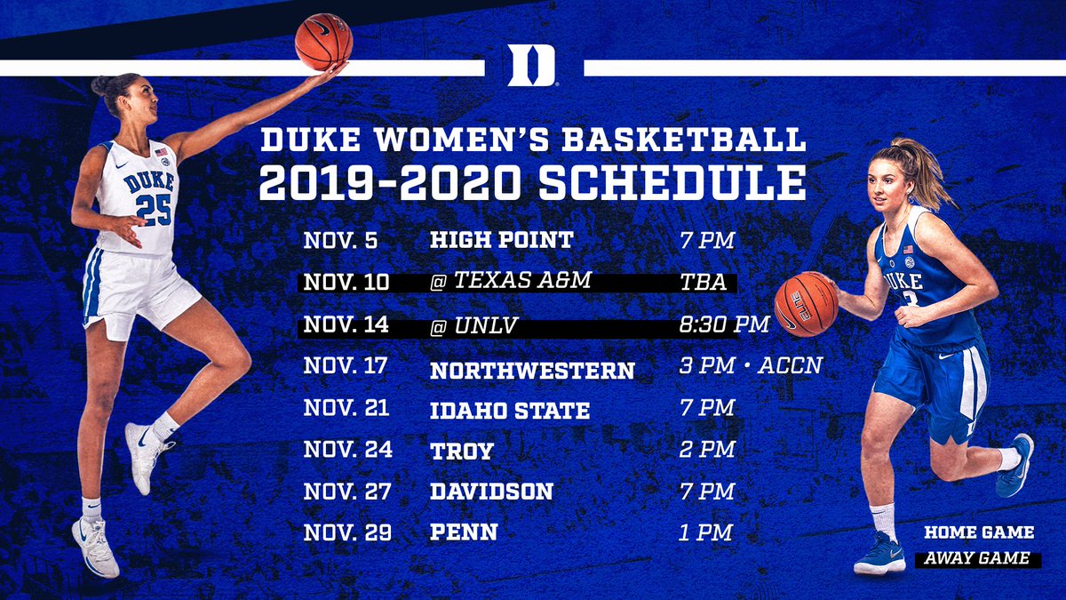 Duke Schedule 202424 Marie Selinda