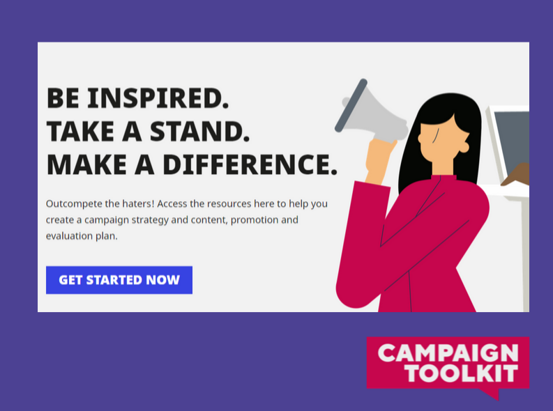 ISDglobal's tweet photo. The #CampaignToolkit is designed to assist any young activist, manager at a company, NGO working in the field, city official or concerned individual who wants to challenge hate, division and polarisation. https://t.co/FsxRB2zGF1