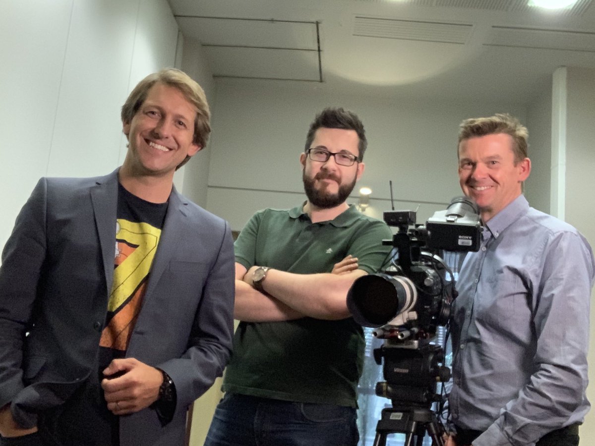 That’s it. Wrapped in London on the Extended Edition of #TheGalaxyBritainBuilt 

Feature length film of our original #StarWars documentary on the British talent who helped bring George Lucas’s galaxy to life. 🎥 

On @BBCFOUR THIS CHRISTMAS 🎄 

(To the edit suite but first 🍻!)