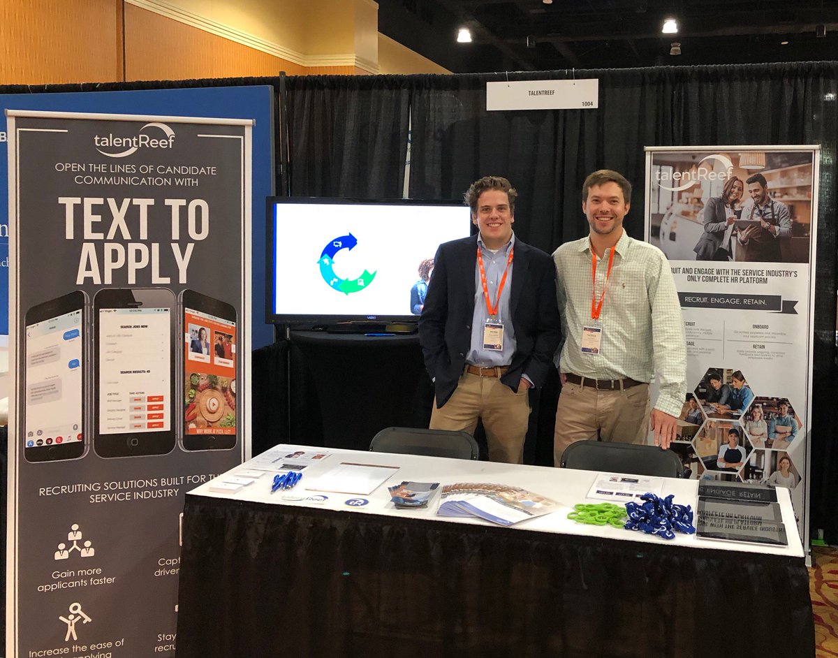 talentReef's tweet photo. Last day to meet the team at #Franmac. Stop by to get your questions answered and to learn about Recruit 2.0. https://t.co/Uz8nr6gXhG