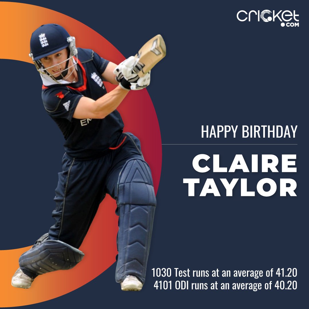 Happy Birthday, Claire Taylor! Did you know that she has the highest ODI score (156*) at Lord\s? 