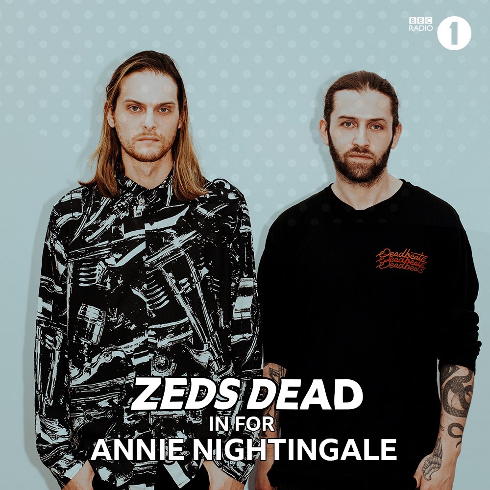 zedsdead's tweet photo. π»π¨π» Weβre filling in for the amazing @aanightingale on @BBCR1 TONIGHT for 2 hours and we got @iamdnmo delivering the #QUESTMIX!
Tune in live 1-3AM UK Time (7-9PM EST) via https://t.co/O0kNV7l1NT https://t.co/MIBrYOnfV1